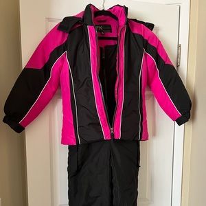 Ski/Snow set. Puffer jacket and pants for girls, size m/l
